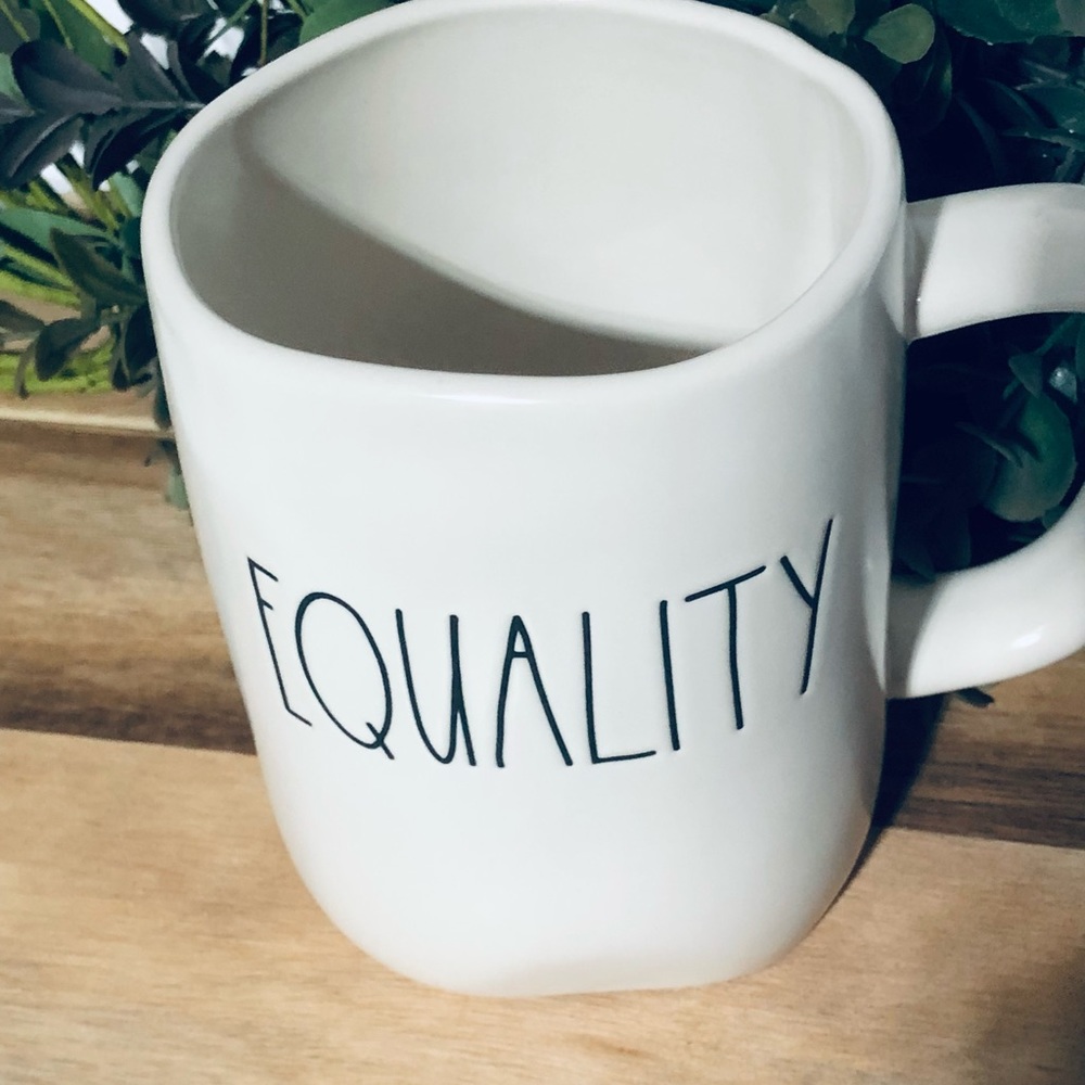 Ceramic Rae Dunn mug #equality